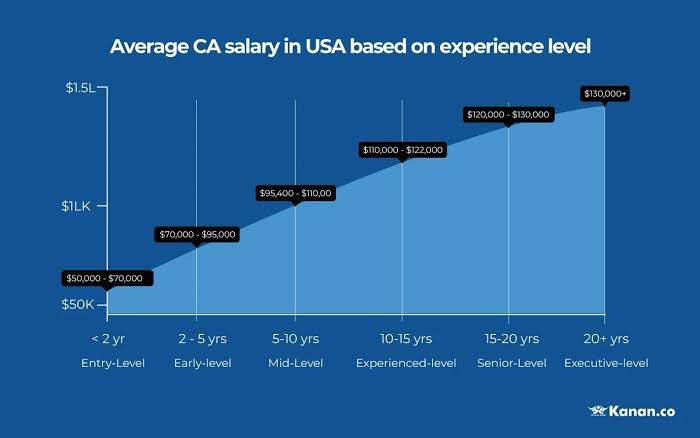 An Overview Of The Salary of Indian CA in the USA